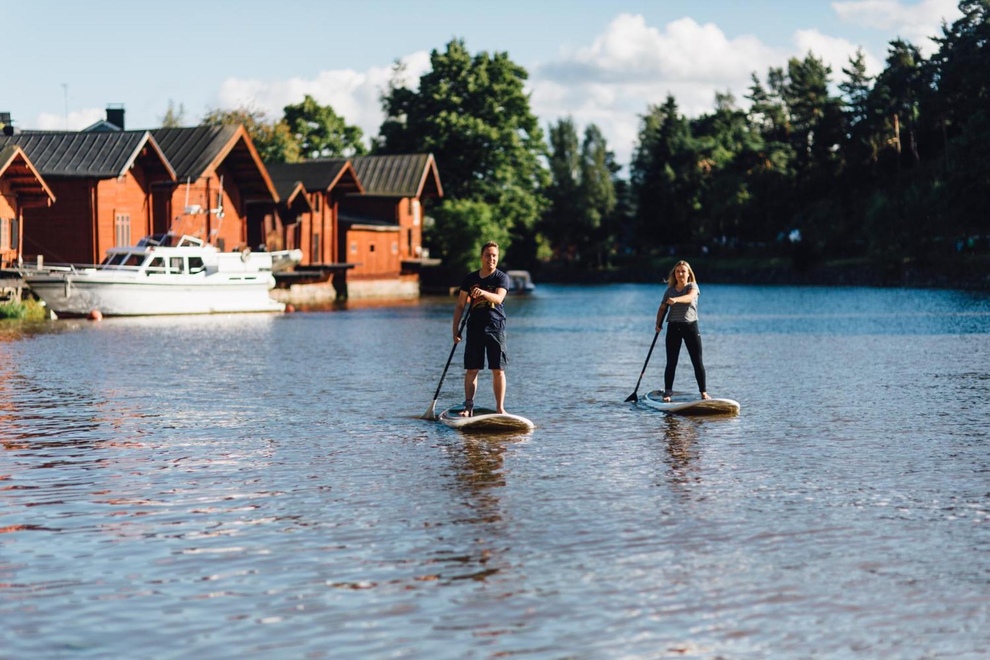 Runo Hotel Porvoo Exterior foto Stand-up paddleboarding in Finland